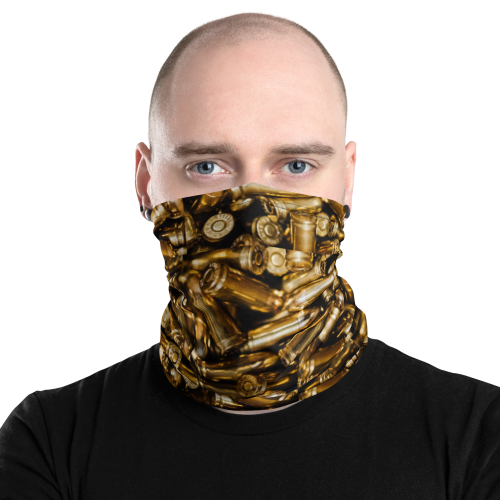 Bullet Print Neck Gaiter