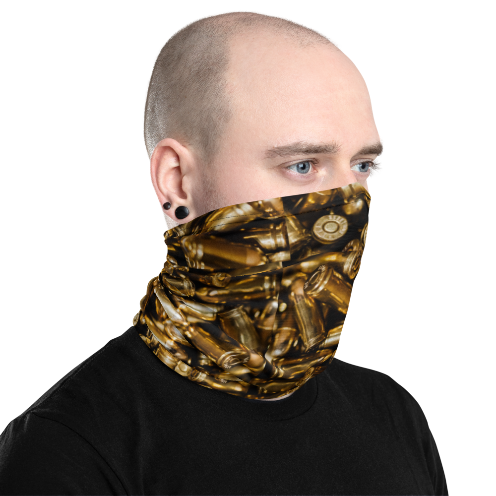 Bullet Print Neck Gaiter