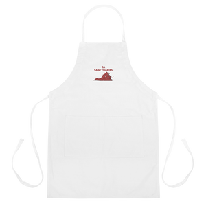 2A Sanctuary Embroidered Apron