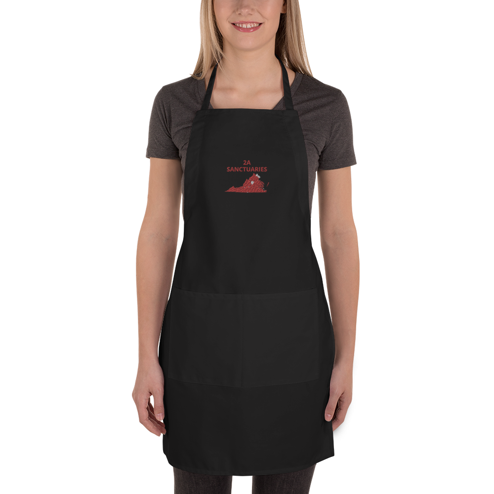 2A Sanctuary Embroidered Apron