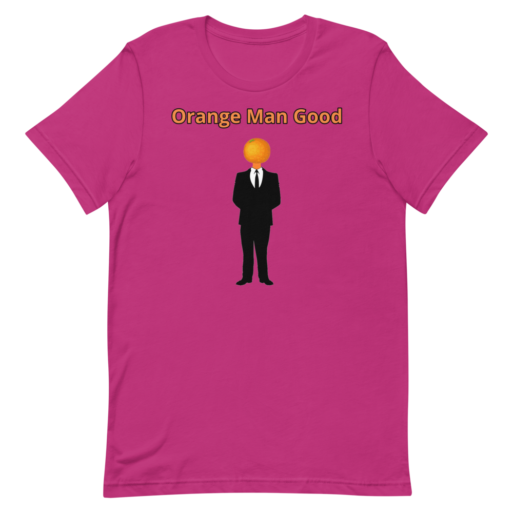 Orange Man Good Shirt