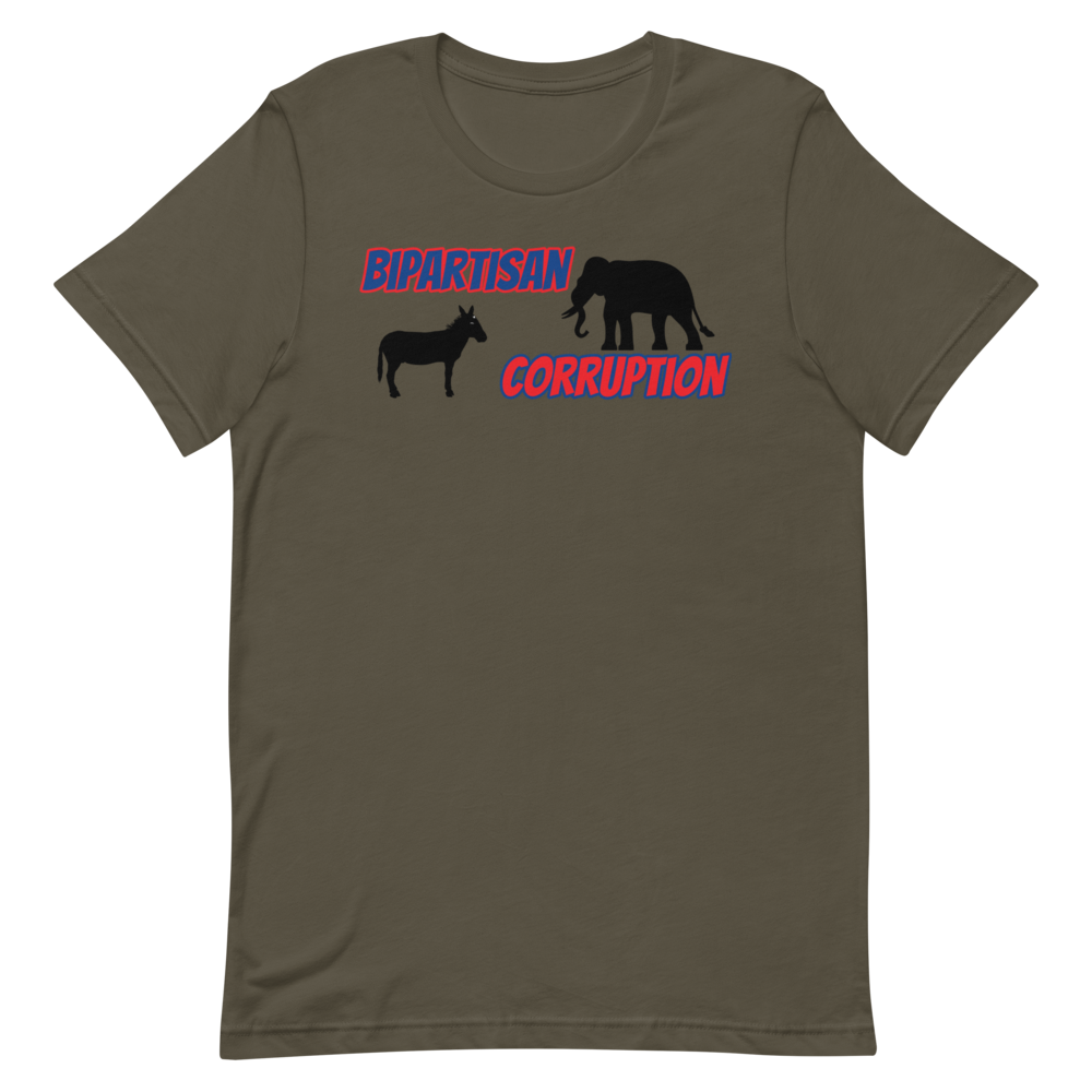 Bipartisan Corruption Bold Tee