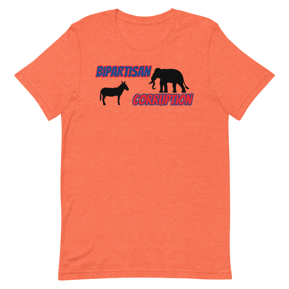 Bipartisan Corruption Bold Tee