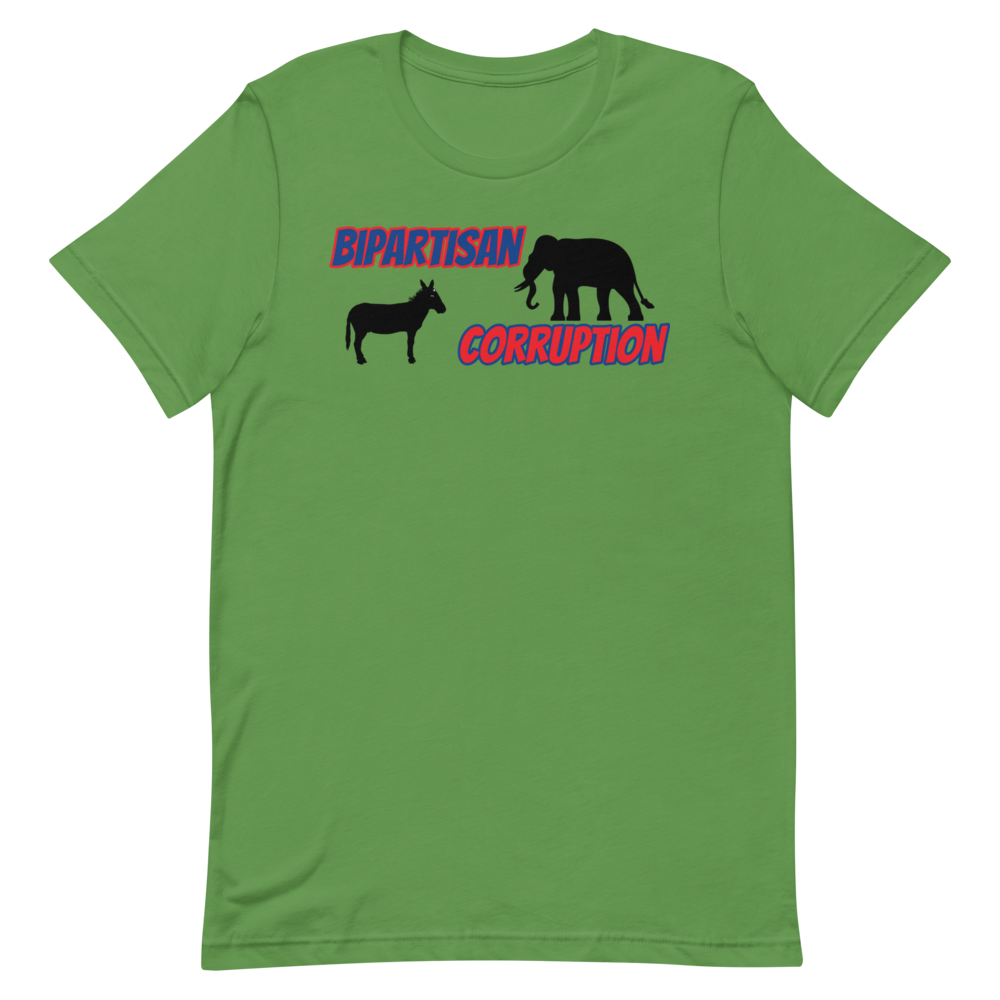 Bipartisan Corruption Bold Tee