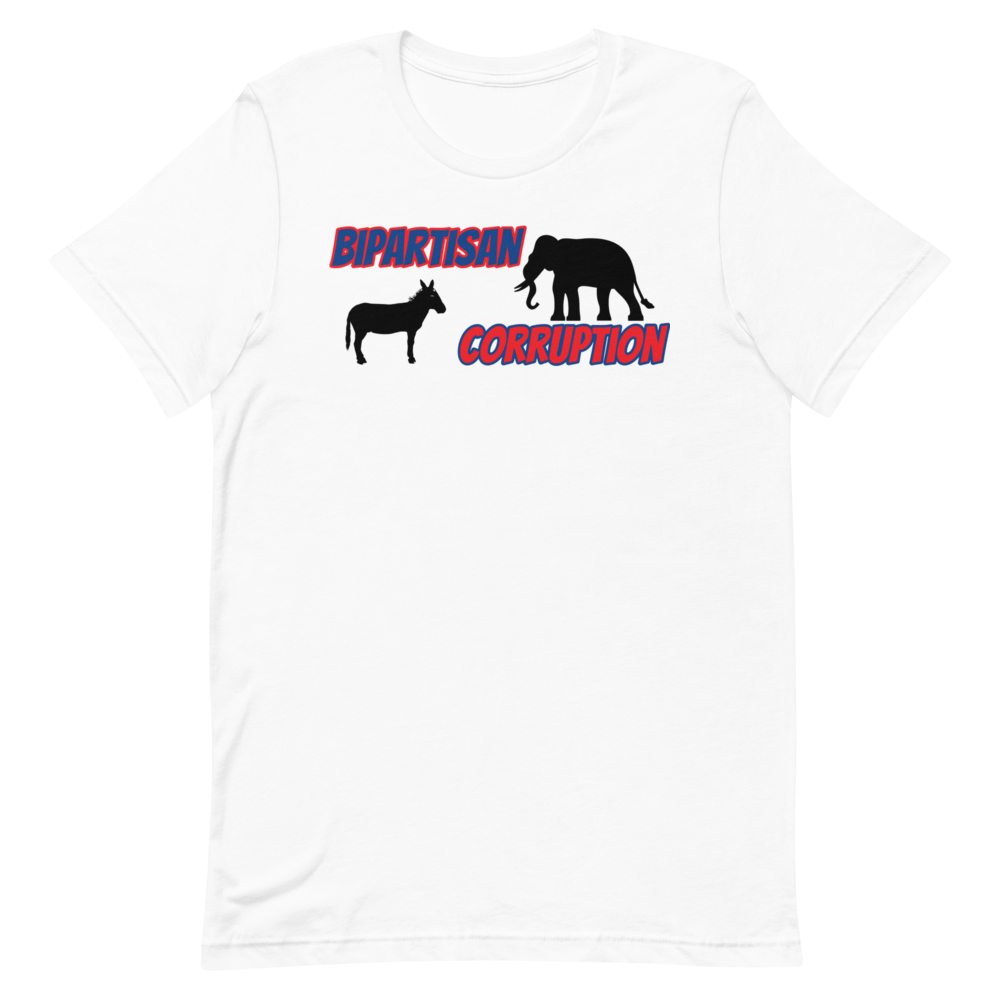 Bipartisan Corruption Bold Tee