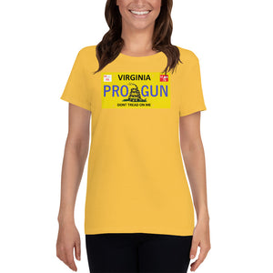 Women's Classic Fit Gadsden Pro Gun Tee