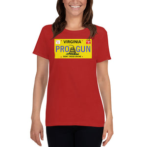 Women's Classic Fit Gadsden Pro Gun Tee